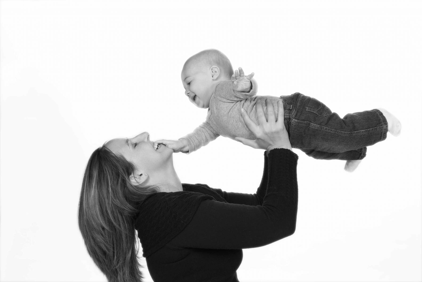 Mother and Baby Portrait by Robertsons' Warehouse Photography, Wichita, KS