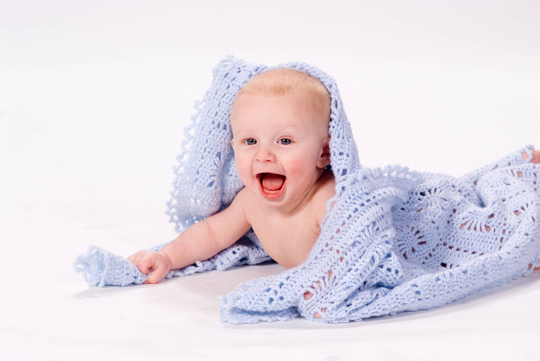 Peek-a-Boo, 8 month Old Baby Boy Photo, by Robertsons' Warehouse Photography, Wichita, KS