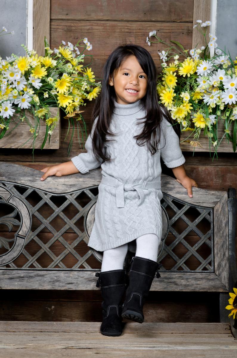 Casual Portrait of Young Girl by Robertsons' Warehouse Photography, Wichita, KS
