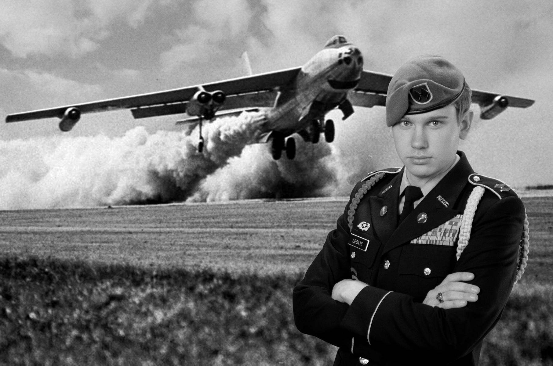 Zack LeGate, Southeast High School Senior "The shoot went nice.  I enjoyed the places as well as the poses." by Robertsons' Warehouse Photography, Wichita, KS