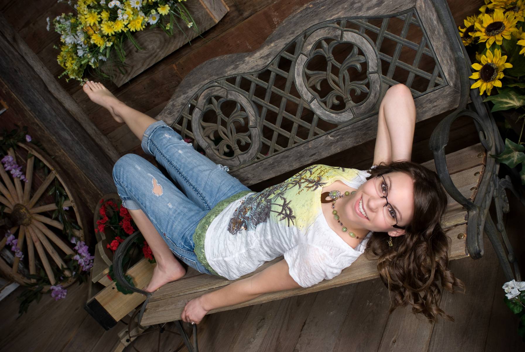 Jessica Looslie, Cheney High School Senior "I had SO much fun with Doug taking my senior pictures. He really knows some great poses and landscape backgrounds." by Robertsons' Warehouse Photography, Wichita, KS