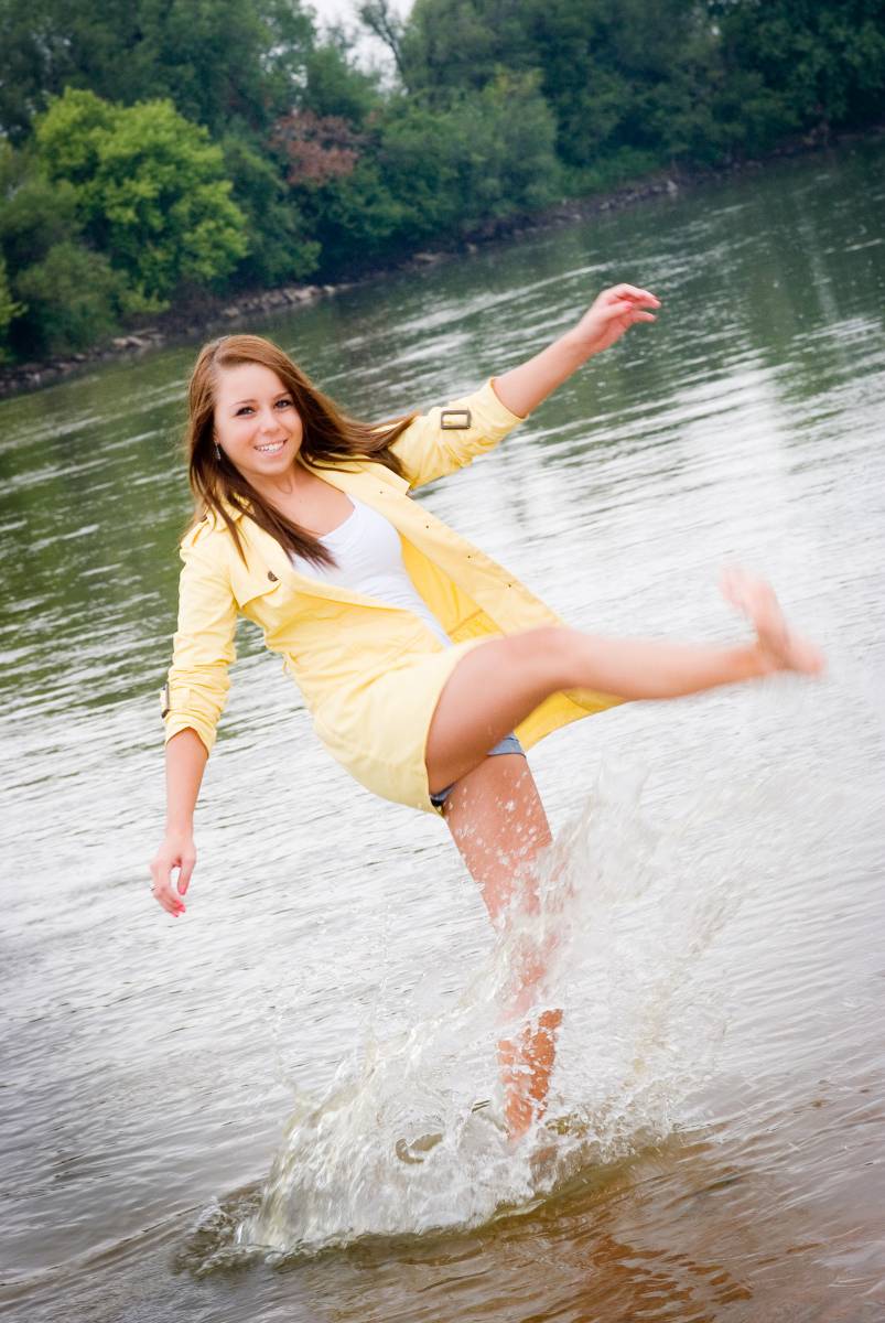 Brittany Farris, Derby High School Senior "Doug was great and had alot of really good ideas. I loved all the fun shots we did." by Robertsons' Warehouse Photography, Wichita, KS