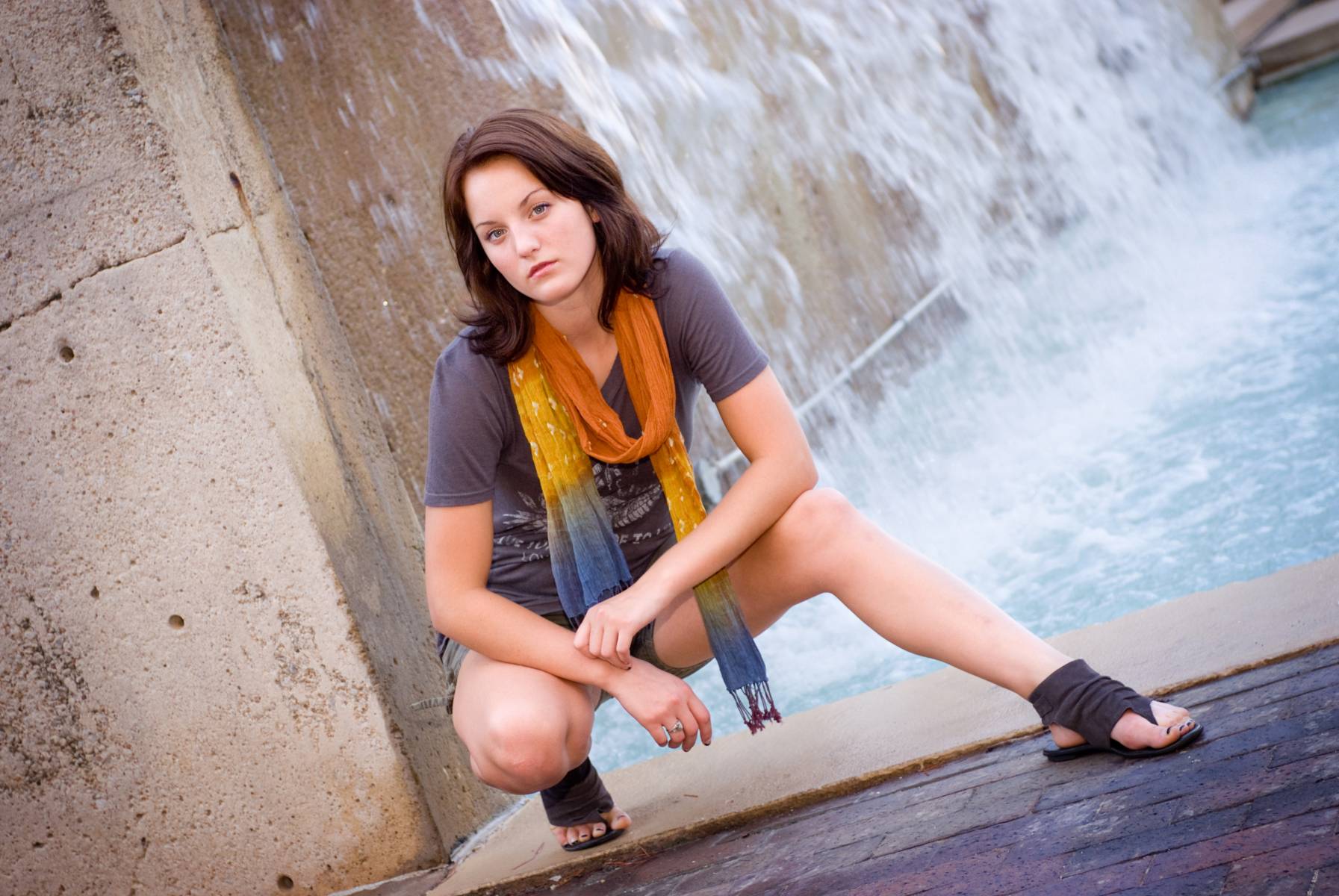 Jenna Persons, Circle High School Senior "I had a wonderful time. I would highly recommend Robertsons'. The locations and poses were excellent. I had lots of fun!" by Robertsons' Warehouse Photography, Wichita, KS