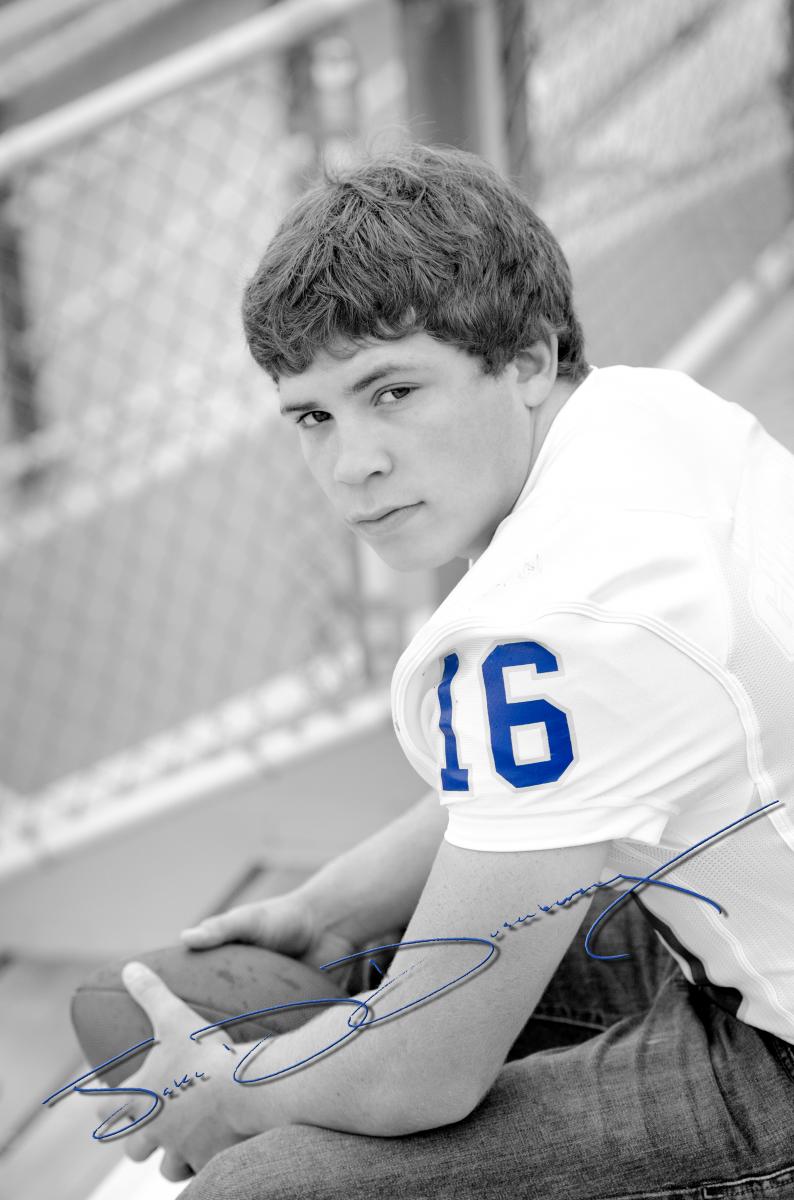 Selective color has become a mainstay at Robertsons' Warehouse Photography, Wichita, KS