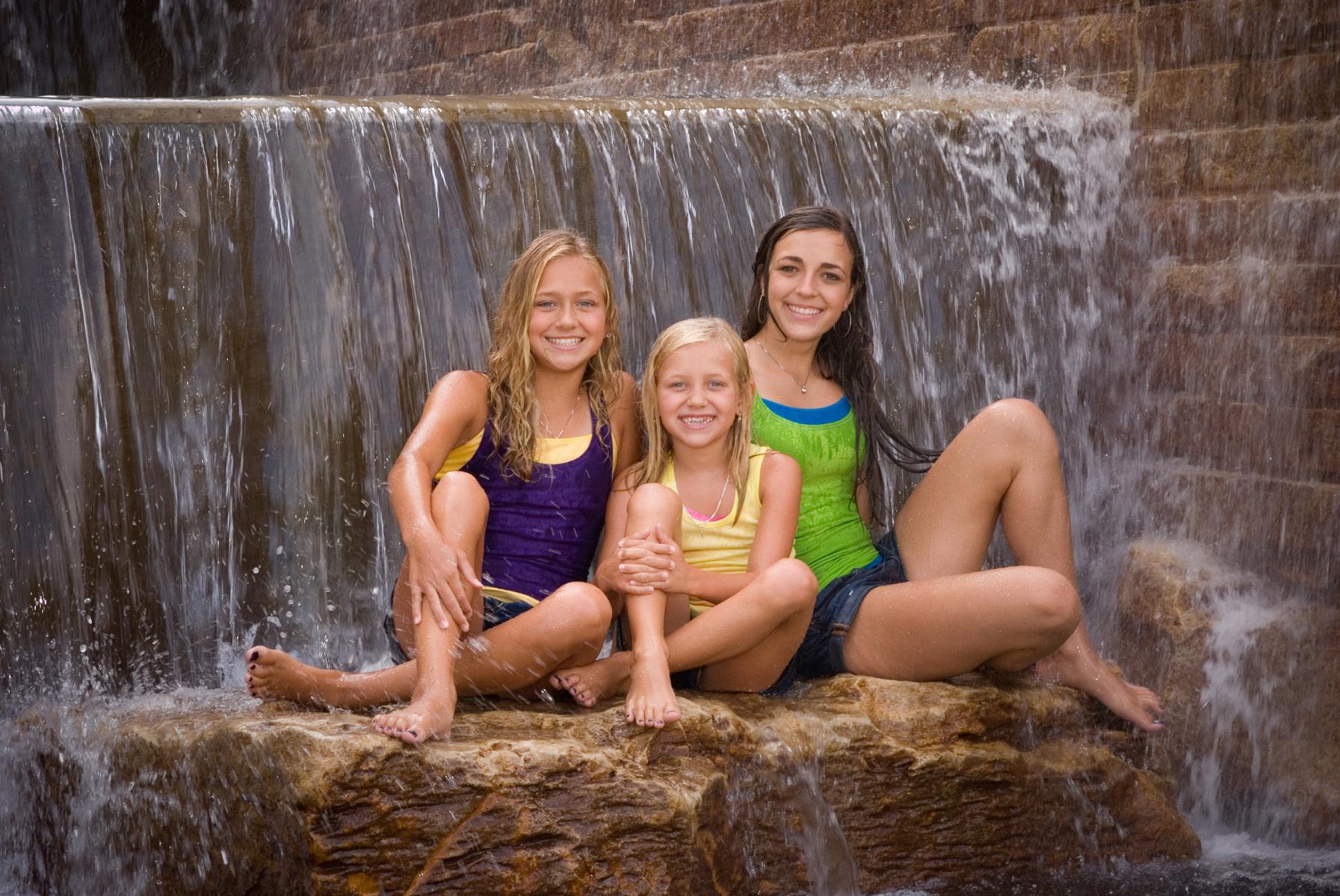 Capture the Moment in Pictures - 3 Sisters Together - by Robertsons' Warehouse Photography, Wichita, KS